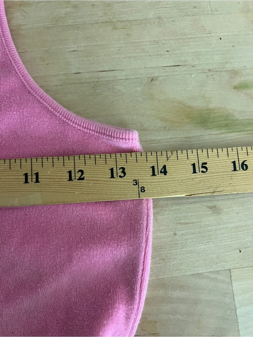 Ralph Lauren Pink Terry Cloth Ruffle Hem Swim Cover Up Dress -Girl’s size L